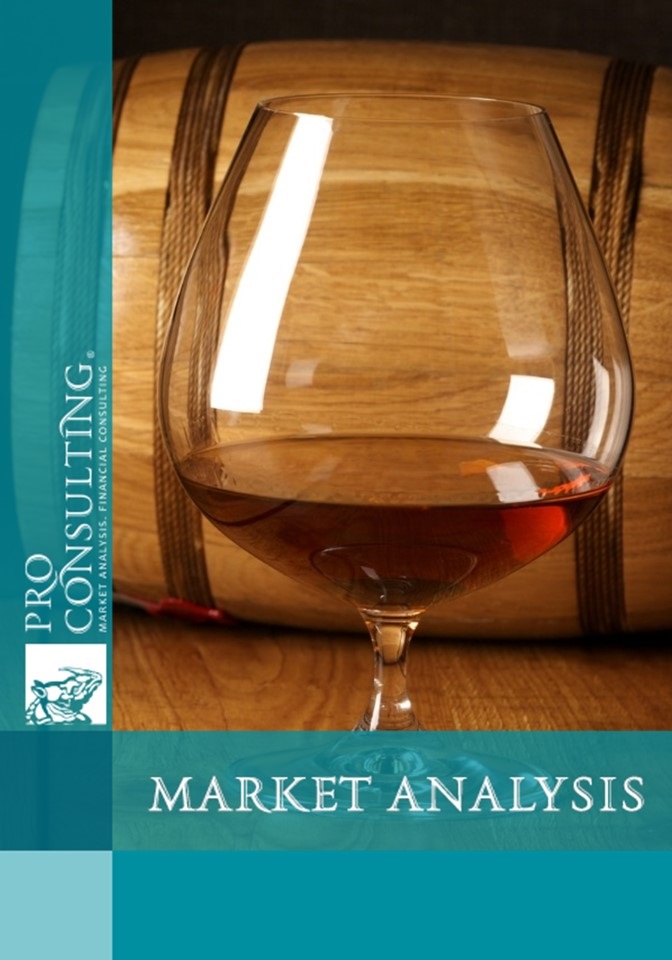 Market research report on barrels for cognac in Ukraine. 2013